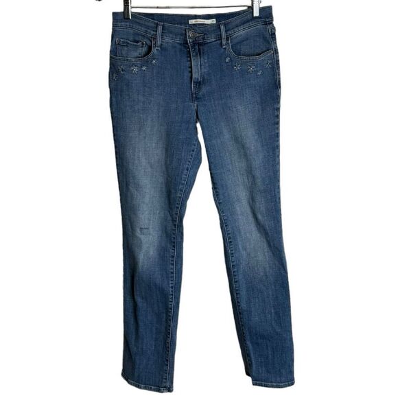 Levi’s 505 Straight Fit Blue Jeans size 29 - Picture 1 of 9